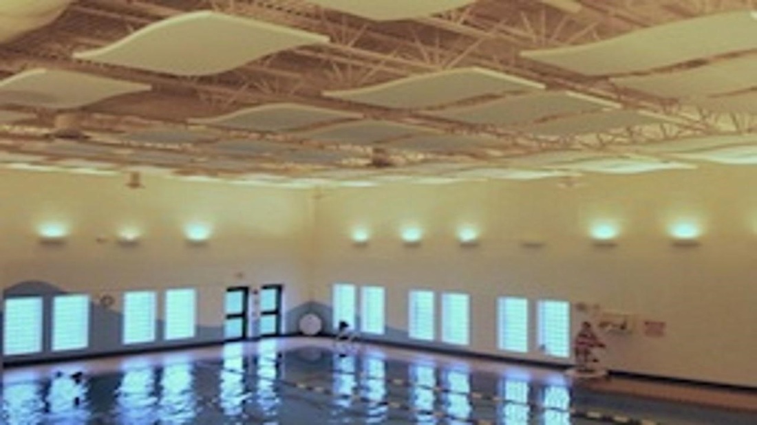Acoustic Clouds in Swimming Pool